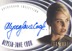 Alyssa-Jane Cook as Gilina Autograph card