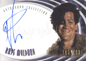 Rhys Muldoon as Staanz Autograph card