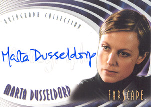 Marta Dusseldorp as Officer Yal Henta Autograph card