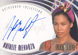 Natalie Mendoza as Lishala Autograph card