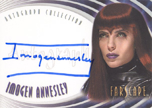 Imogen Annesley as Niem Autograph card