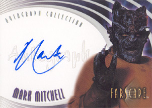Mark Mitchell as Mu-Quillus Autograph card