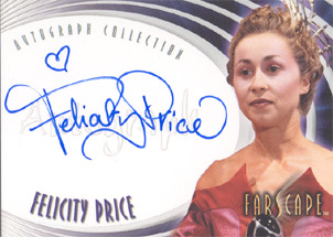 Felicity Price as Princess Katralla Autograph card