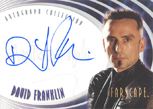 David Franklin as Braca Autograph card
