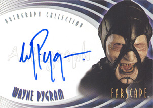 Wayne Pygram as Scorpius Autograph card