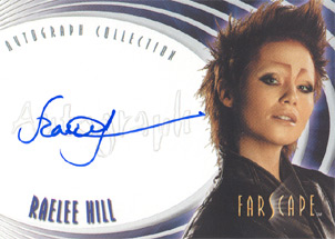 Raelee Hill as Sikozu Autograph card