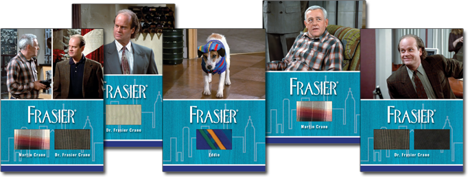 Sample relic costume cards