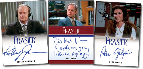 Grammer, Pierce and Gilpin Autograph cards