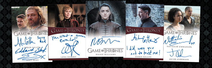 sample inscription autographed trading cards