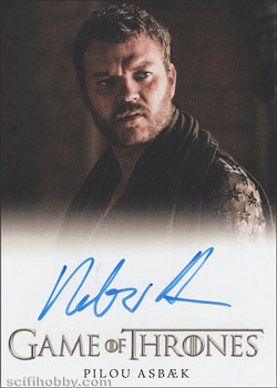 Pilou Asbæk as Euron Greyjoy Other Autograph card