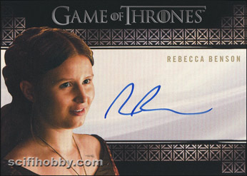 Rebecca Benson as Talla Tarly Other Autograph card