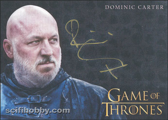 Dominic Carter as Janos Slynt Other Autograph card