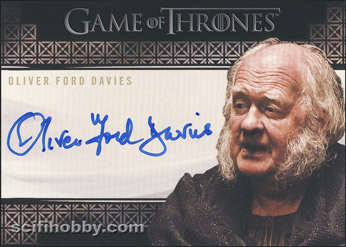 Oliver Ford Davies as Maester Cressen Other Autograph card