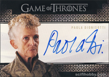 Paola Dionisotti as Anya Waynwood Other Autograph card