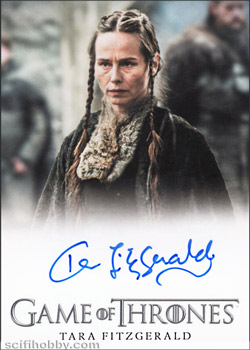 Tara Fitzgerald as Selyse Baratheon Other Autograph card