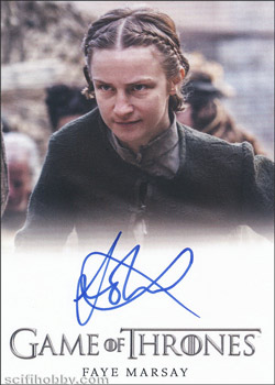 Faye Marsay as The Waif Other Autograph card