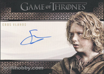 Eros Vlahos as Lommy Greenhands Other Autograph card