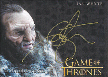 Ian Whyte as Wun Wun Other Autograph card