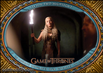 Season 2 - Daenerys Thwarts Her Enemies in Qarth Base card