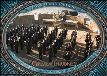 Season 3 - Daenerys Assembles an Army of the Unsullied Base card