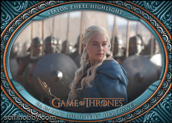 Season 3 - Daenerys Solidifies Her Power Base card