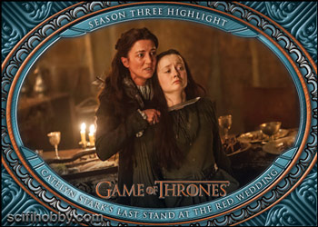 Season 3 - Catelyn Stark's Last Stand at the Red Wedding Base card