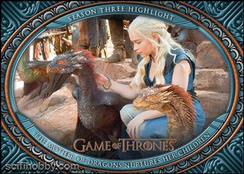 Season 3 - The Mother of Dragons Nurtures Her Children Base card