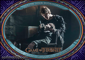 Season 4 - Ramsay Asserts Dominance over Theon Base card