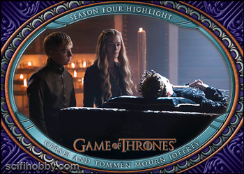 Season 4 - Cersei and Tommen Mourn Joffrey Base card