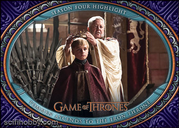 Season 4 - Tommen Ascends to the Iron Throne Base card