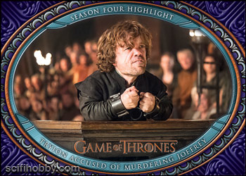 Season 4 - Tryion Accused of Murdering Joffrey Base card