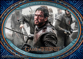 Season 6 - Jon Snow Fights for Control of the North Base card