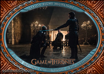 Season 8 - Jaime Bestows Knighthood Upon Brienne Base card