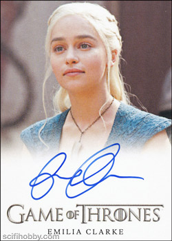Emilia Clarke Other Autograph card