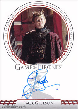 Jack Gleeson Other Autograph card
