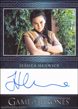 Jessica Henwick Other Autograph card