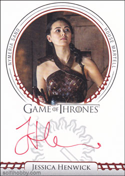 Jessica Henwick Other Autograph card