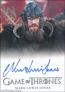 Mark Lewis Jones Other Autograph card