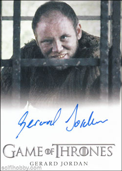 Gerard Jordan Other Autograph card