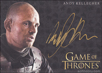 Andy Kellegher Other Autograph card