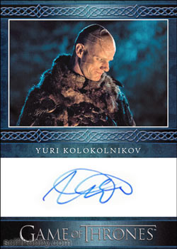 Yuri Kolokolnikov Other Autograph card