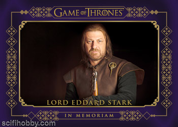Lord Eddard Stark In Memoriam