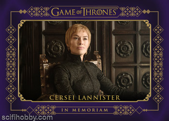 Cersei Lannister In Memoriam