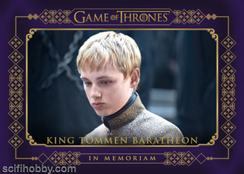 King Tommen Baratheon In Memoriam