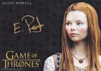 Eline Powell Other Autograph card