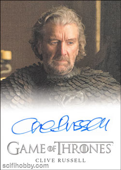 Clive Russell Other Autograph card