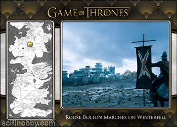 Roose Bolton Marches on Winterfell Vistas