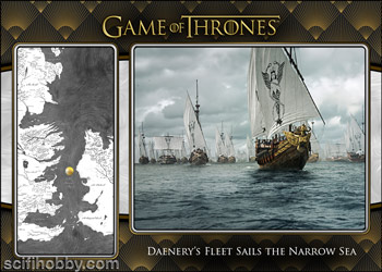 Daenery's Fleet Sails the Narrow Sea Vistas