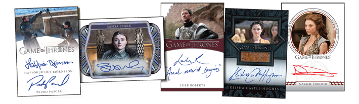 Relic and inscription autograph cards