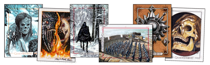 Sample sketch cards